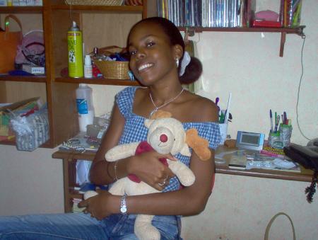 Et oui une tite foto ak mon nounours freddy