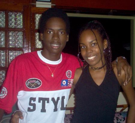 mon cousin Roland et moi