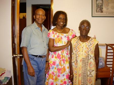 ma mère et mes grands parents
